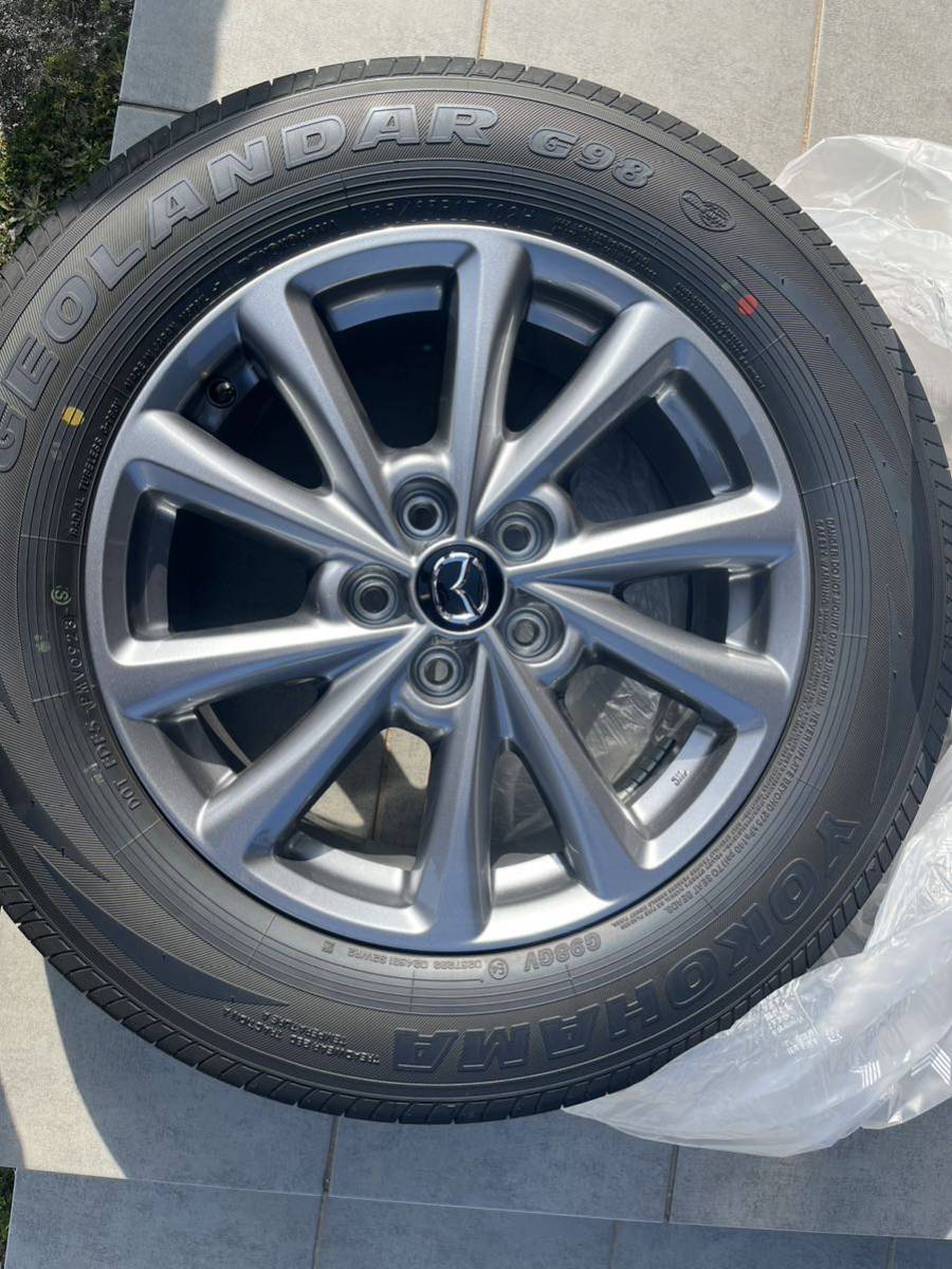 cx8 cx5純正ホイール タイヤ17インチ 4本set