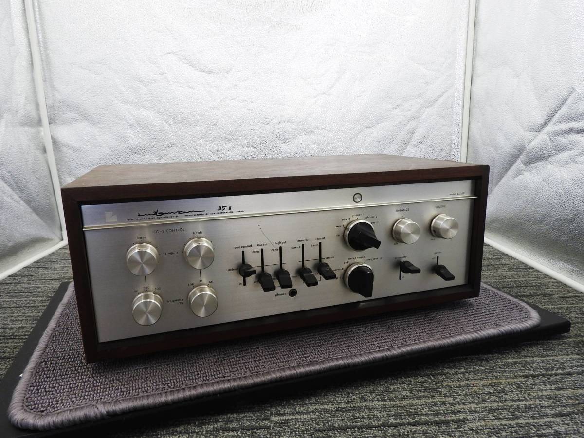 LUXMAN CL35 II (CL35II) 管球式コントロールアンプ プリアンプ