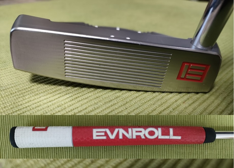 ★美品★EVNROLL イーブンロール ER7 フルマレット パター 33.5インチ 590ｇ