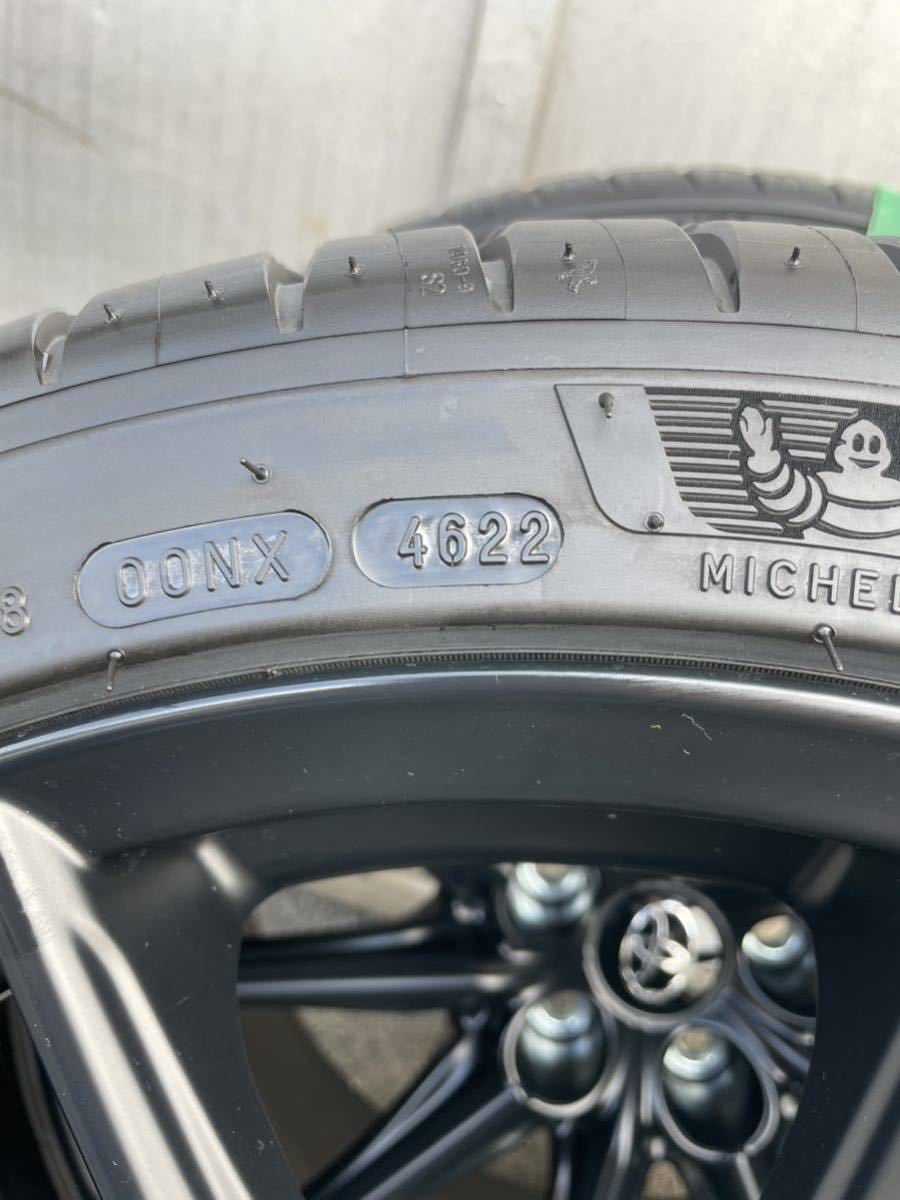 GR86 RZ ZN8 純正アルミホイール4本/タイヤ付き新車外し 18インチ 7.5J