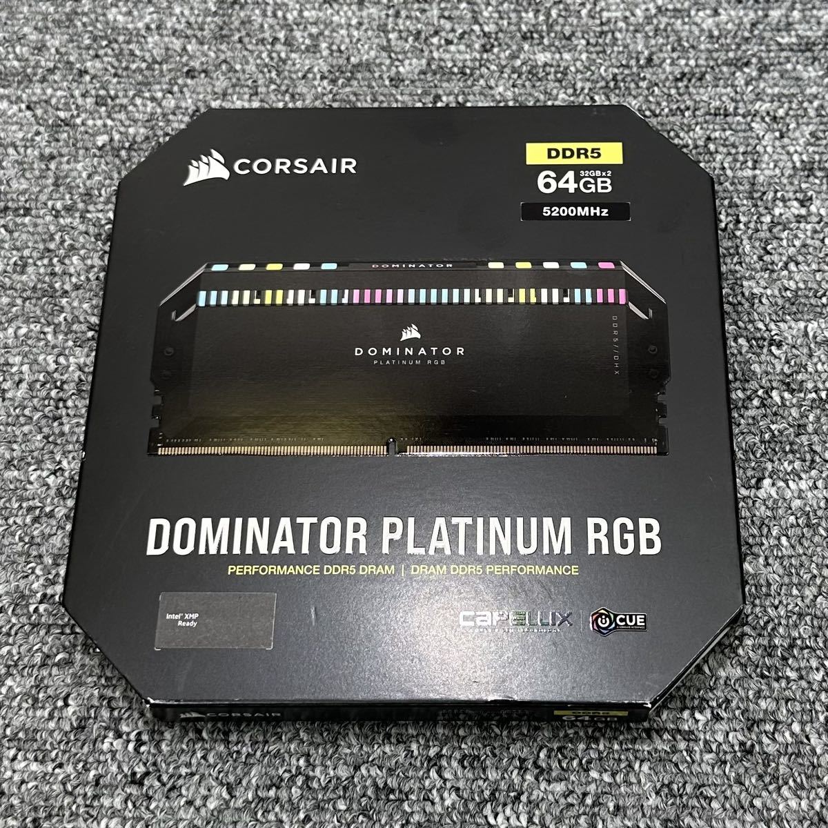 DDR5 DDR5-5200MHz CORSAIR RGB 5200MHz メモリ デスクトップPC用 