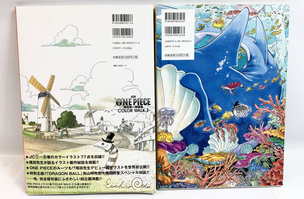 ONE PIECE ワンピース 尾田栄一郎 画集 COLOR WALK 1 ONE PIECE
