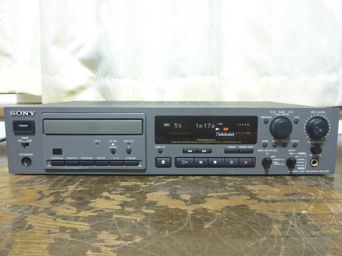 SONY CDR-W66 CDレコーダー ソニー CDR-W66 SONY ソニー CDプレーヤー