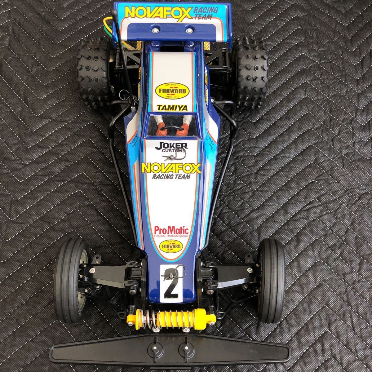 TAMIYA NOVAFOX 組み立て済み　未走行車 タミヤ フォックス NOVA FOX 美品・未走行車 懐かしのTAMIYA The FOX