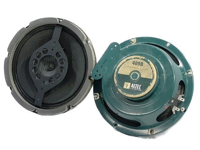 ☆ALTEC Lansing アルテック 409B 8Ω スピーカーユニット ペア 音出し 