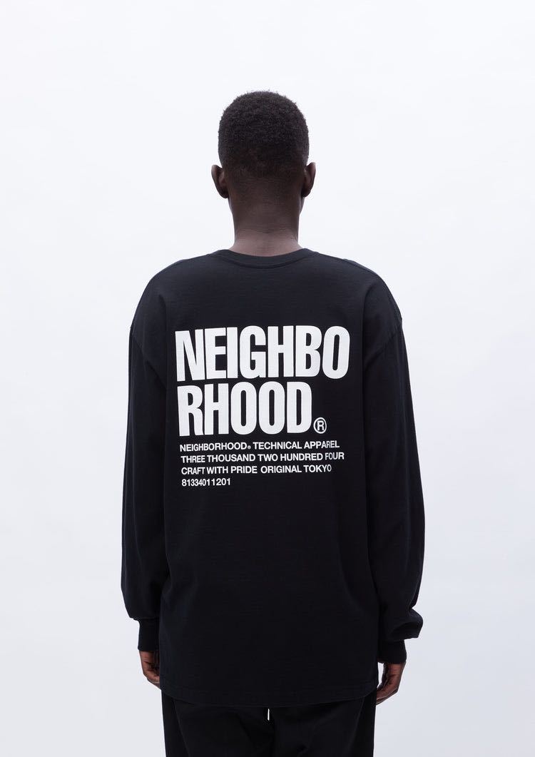 M NEIGHBORHOOD 23SS NH . TEE LS-2 231PCNH-LT02 BLACK(長袖Tシャツ 