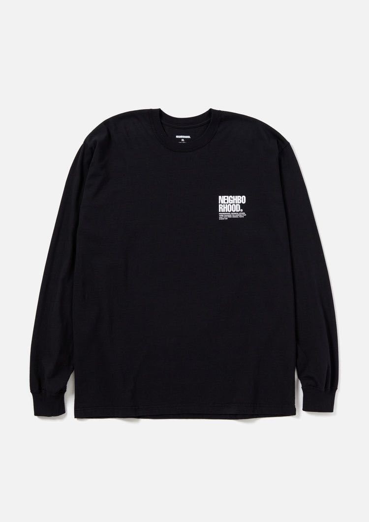M NEIGHBORHOOD 23SS NH . TEE LS-2 231PCNH-LT02 BLACK(長袖Tシャツ 