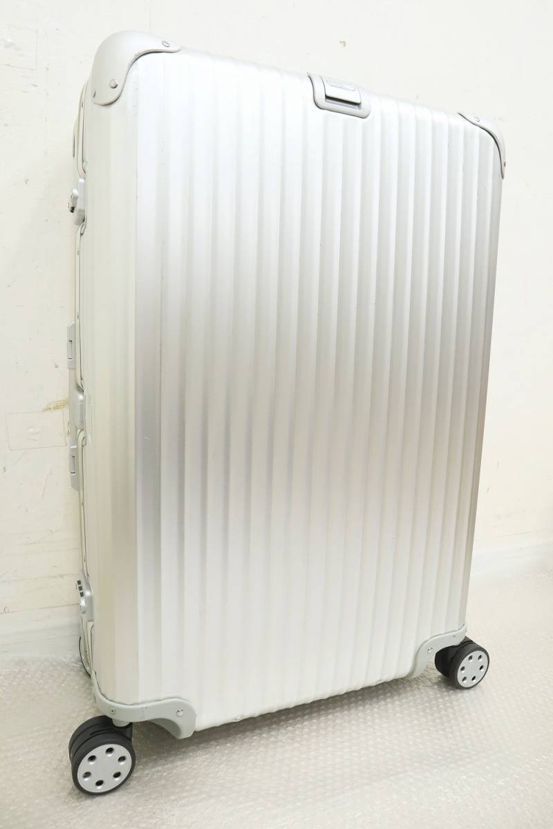 RIMOWA リモワ【TOPAS トパーズ】4輪 98L・シルバーアルミキャリー