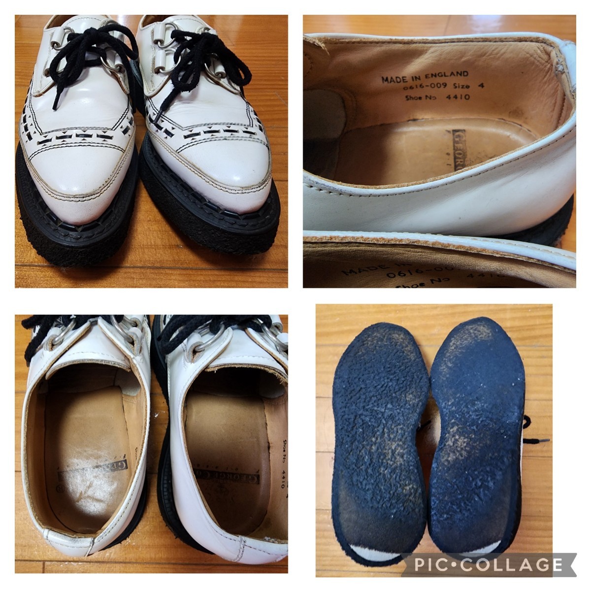 即決 激レアモデル【ジョージコックス/Georgecox】ラバーソール