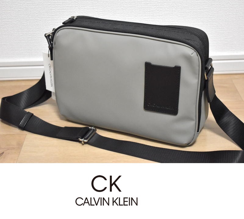 新品 CK CALVIN KLEIN スペース ショルダーバッグ 定価20900円 880102 