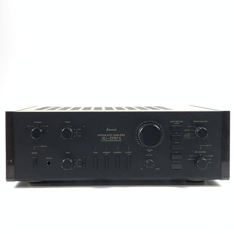 Sansui サンスイ AU-D707X プリメインアンプ 実効出力130W+130W(8時