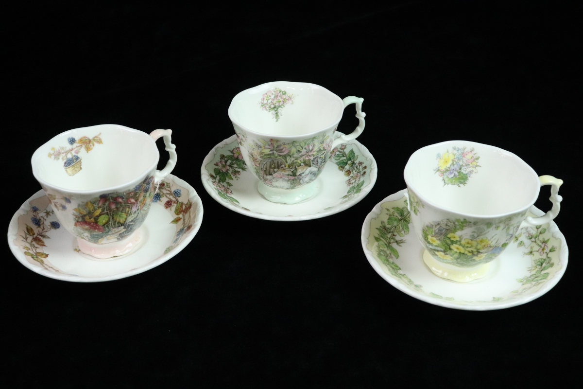ロイヤルドルトン Royal Doulton 4客セット キッチン カップ&amp 