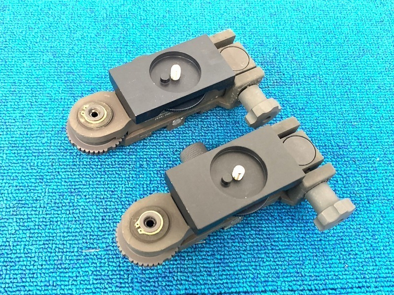 【米軍放出品】☆未使用品 Ashbury mount spotter スナイパー マウント 2個 サバゲ― ミリタリー (60) ☆CD5Q