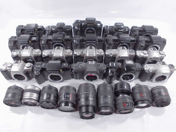 ジャンク☆ カメラ レンズ 26点セット まとめ売り キヤノン ミノルタ
