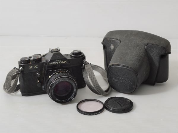 M617K01T　PENTAX★ペンタックス★KX★フィルムカメラ★一眼レフ★レンズ★1:1.4/50★光学機器★コレクション　※現状品