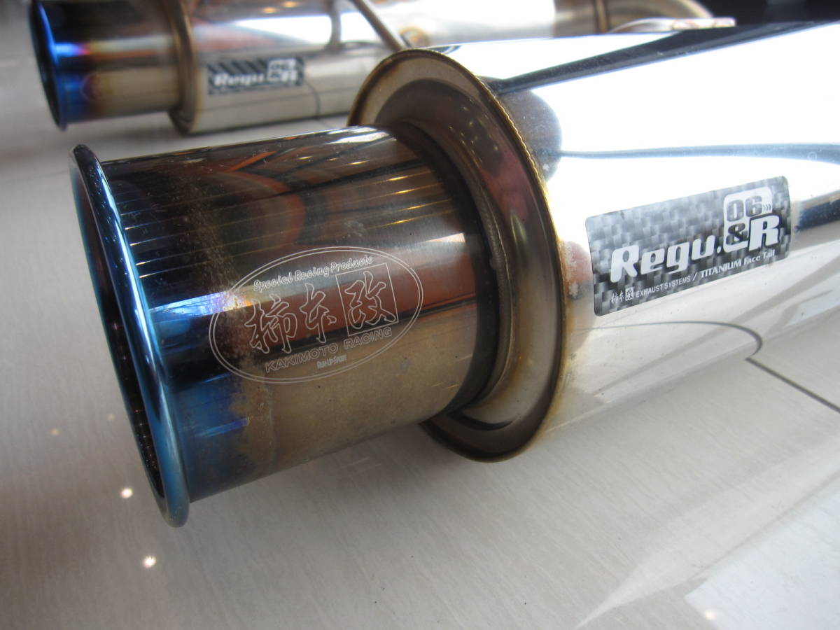 レガシー　B4　2.0ターボ　柿本マフラー　Regu.06 & R　B21315　美品！！