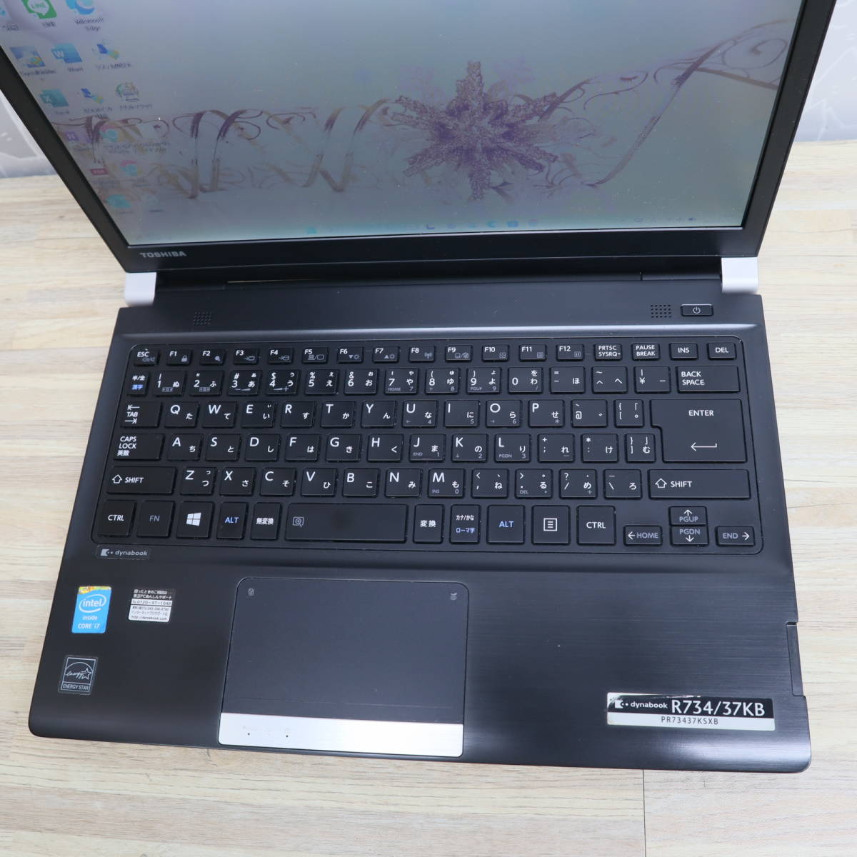 Win11/新品SSD512G/メモリ8GB/WEBカメラ/4世代Core-i7 ☆美品 最上級4世代4コアi7！新品SSD512GB メモリ8GB☆R734 Core i7