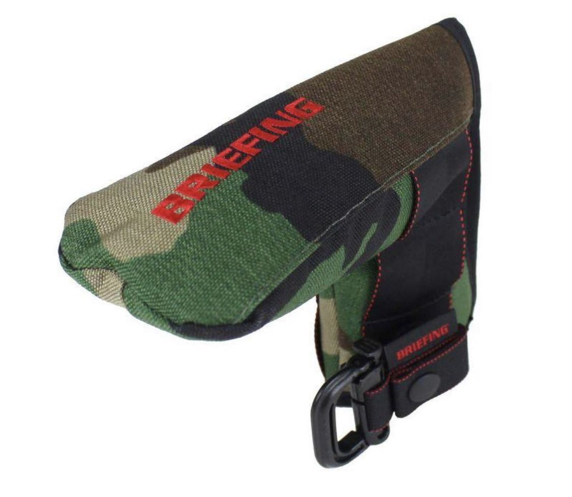 BRIEFING B SERIES PUTTER COVER FIDLOCK Bシリーズ パターカバー フィドロック WOODLAND CAMO 新品 パターカバー ブリーフィング