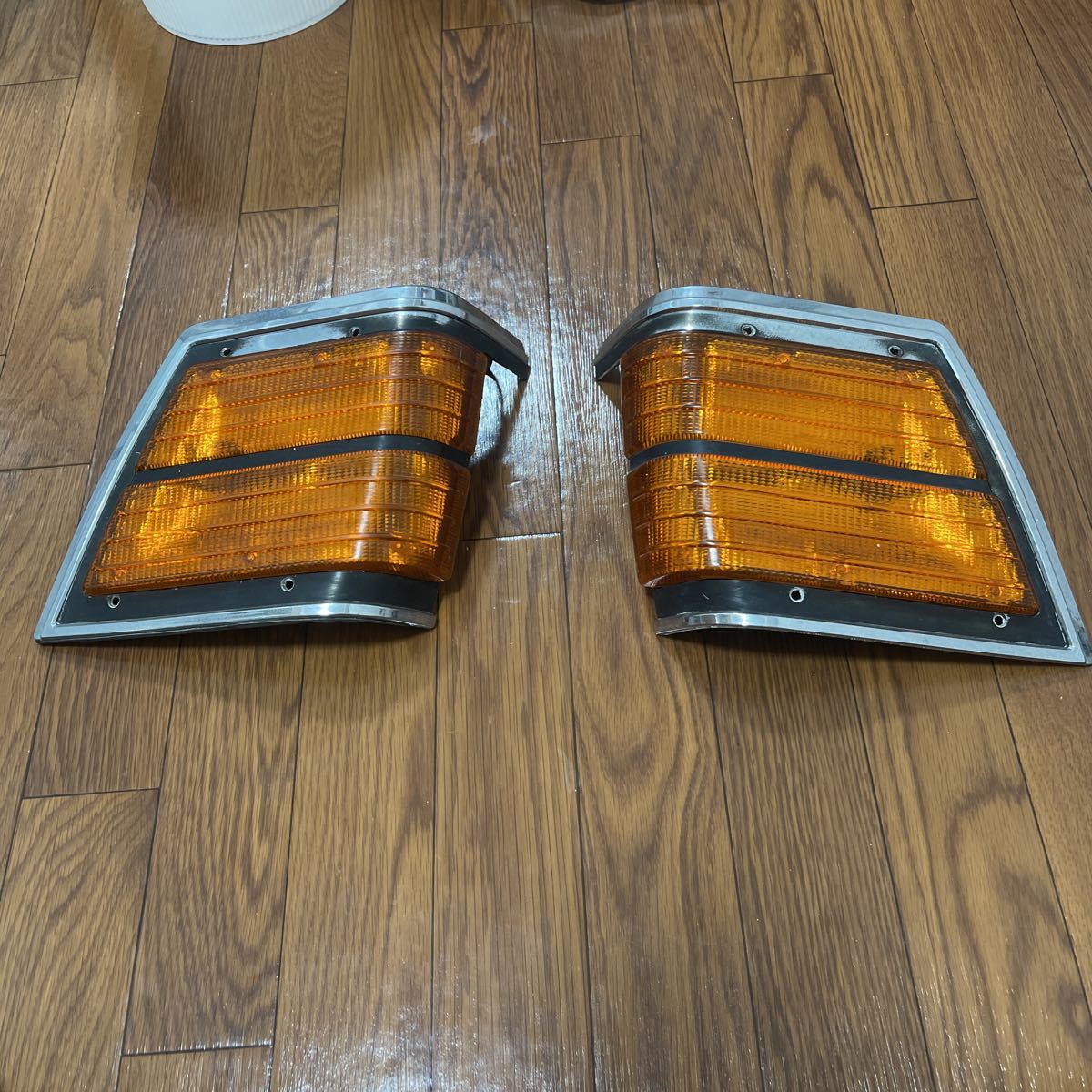 430 グロリア　旧車　希少　フロントウインカー左右セット　コーナーレンズ　当時物　セドリック
