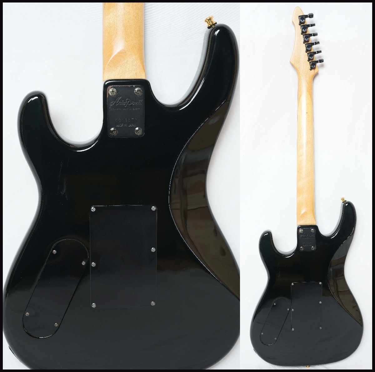 ☆Aria Pro II☆RS Road Warrior-DF BLACK(改) 80年代 日本製 アリアプロ