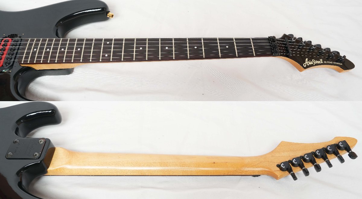 ☆Aria Pro II☆RS Road Warrior-DF BLACK(改) 80年代 日本製 アリアプロ