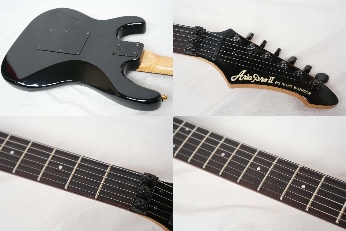 ☆Aria Pro II☆RS Road Warrior-DF BLACK(改) 80年代 日本製