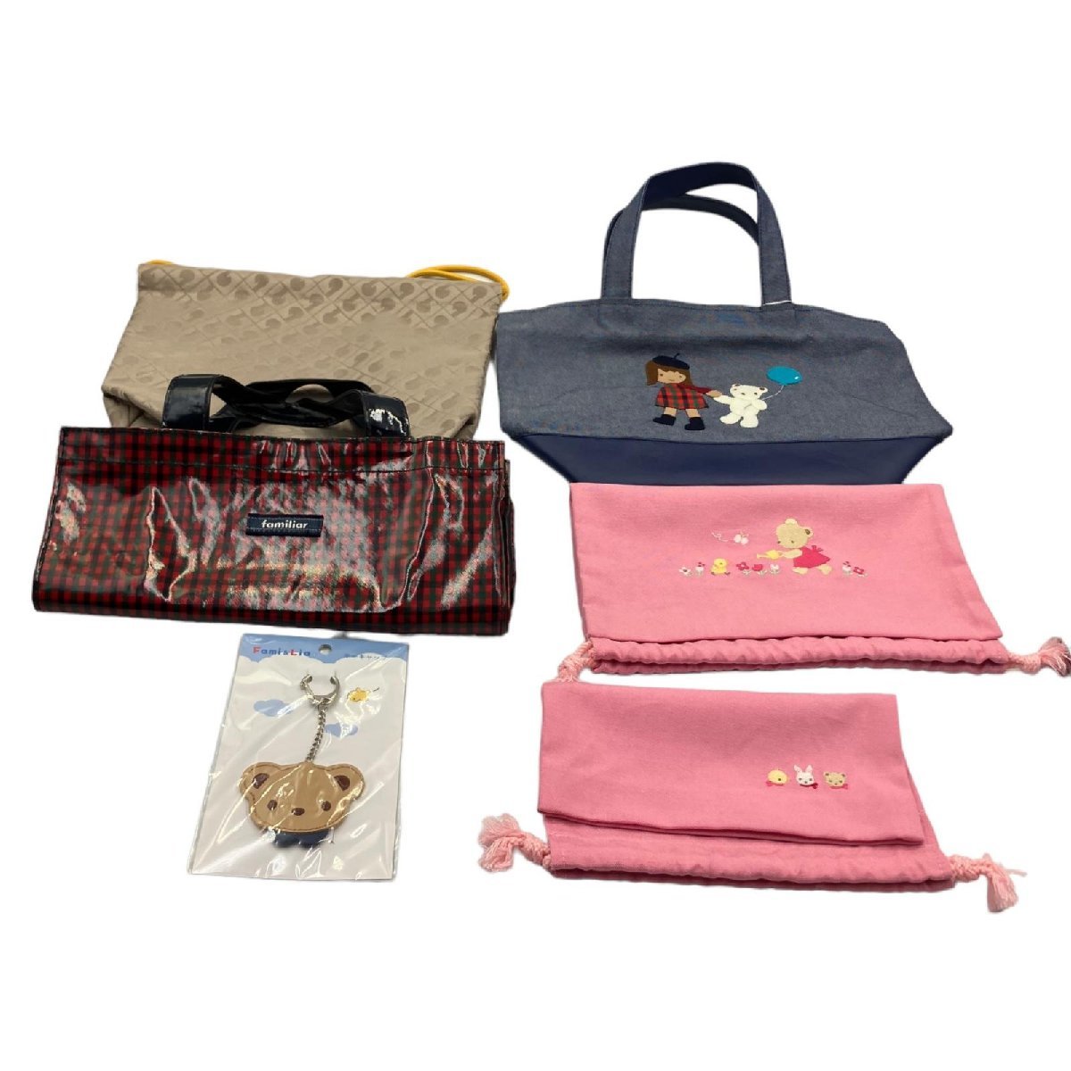 ファミリア ハンドバッグ 小物 5点セット
