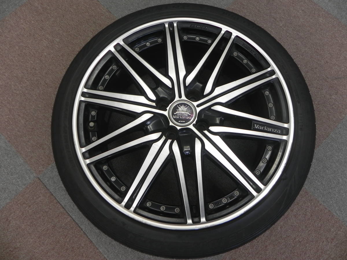 中古品 ワークアルミホイール WORK VARIANZA 17インチ 4H100 215/40R17 