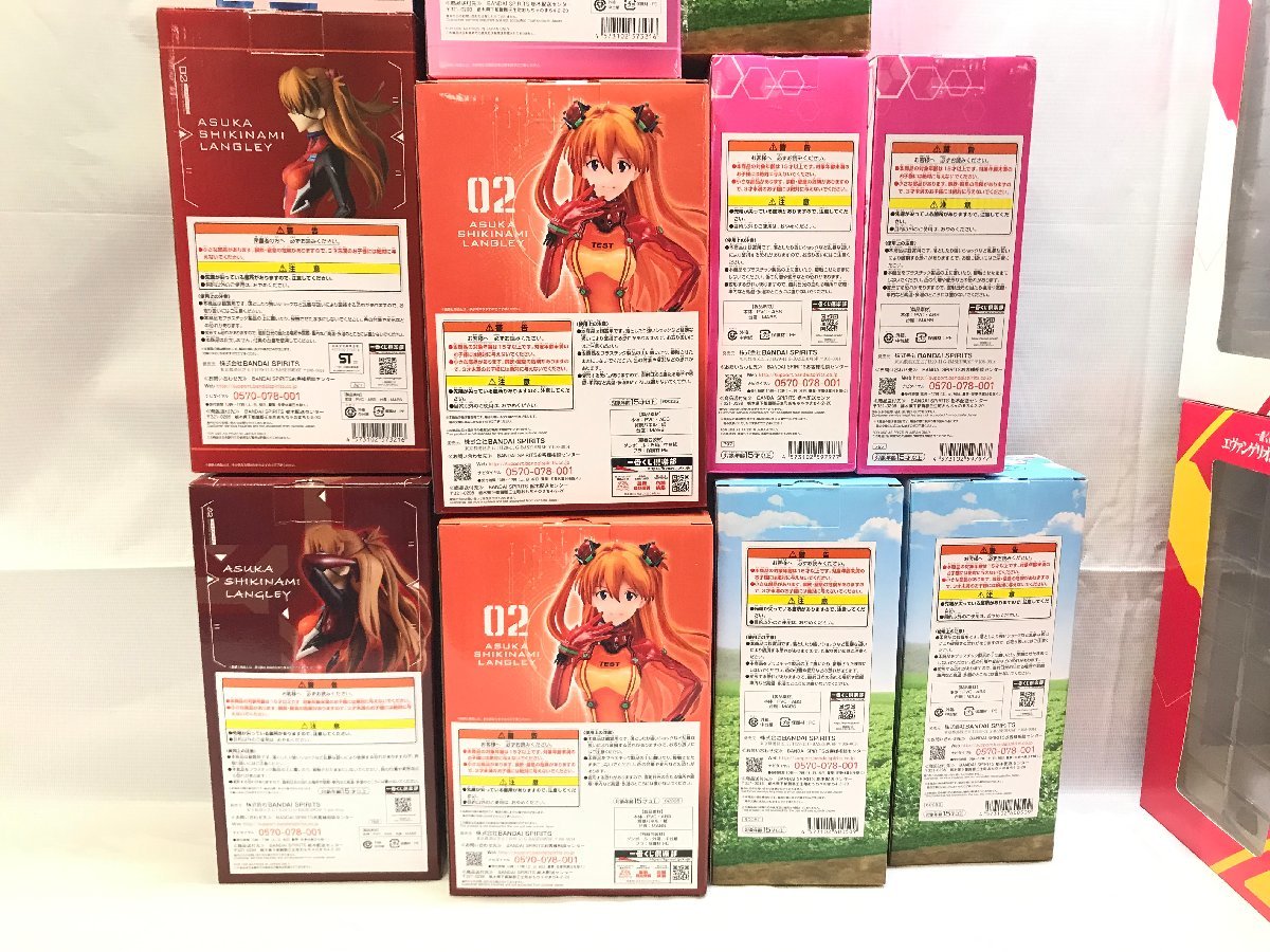一番くじ エヴァンゲリオン フィギュア 1円～ 未開封 一番くじ エヴァンゲリオン フィギュア まとめ ラストワン / B賞 アスカ Ｃ賞 シンジ アヤナミレイ D賞 マリ 等 [31]良品
