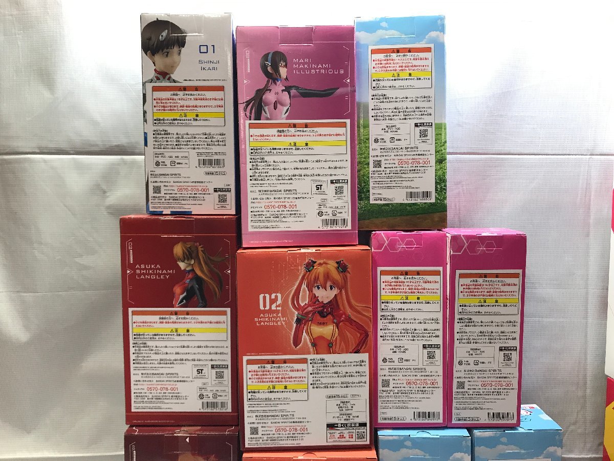 一番くじ エヴァンゲリオン フィギュア 1円～ 未開封 一番くじ エヴァンゲリオン フィギュア まとめ ラストワン / B賞 アスカ Ｃ賞 シンジ アヤナミレイ D賞 マリ 等 [31]良品