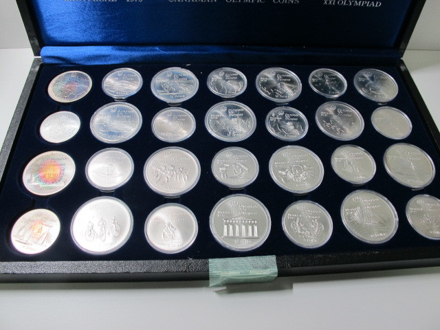 7E☆カナダオリンピック記念銀貨 5ドル 7E☆カナダオリンピック記念