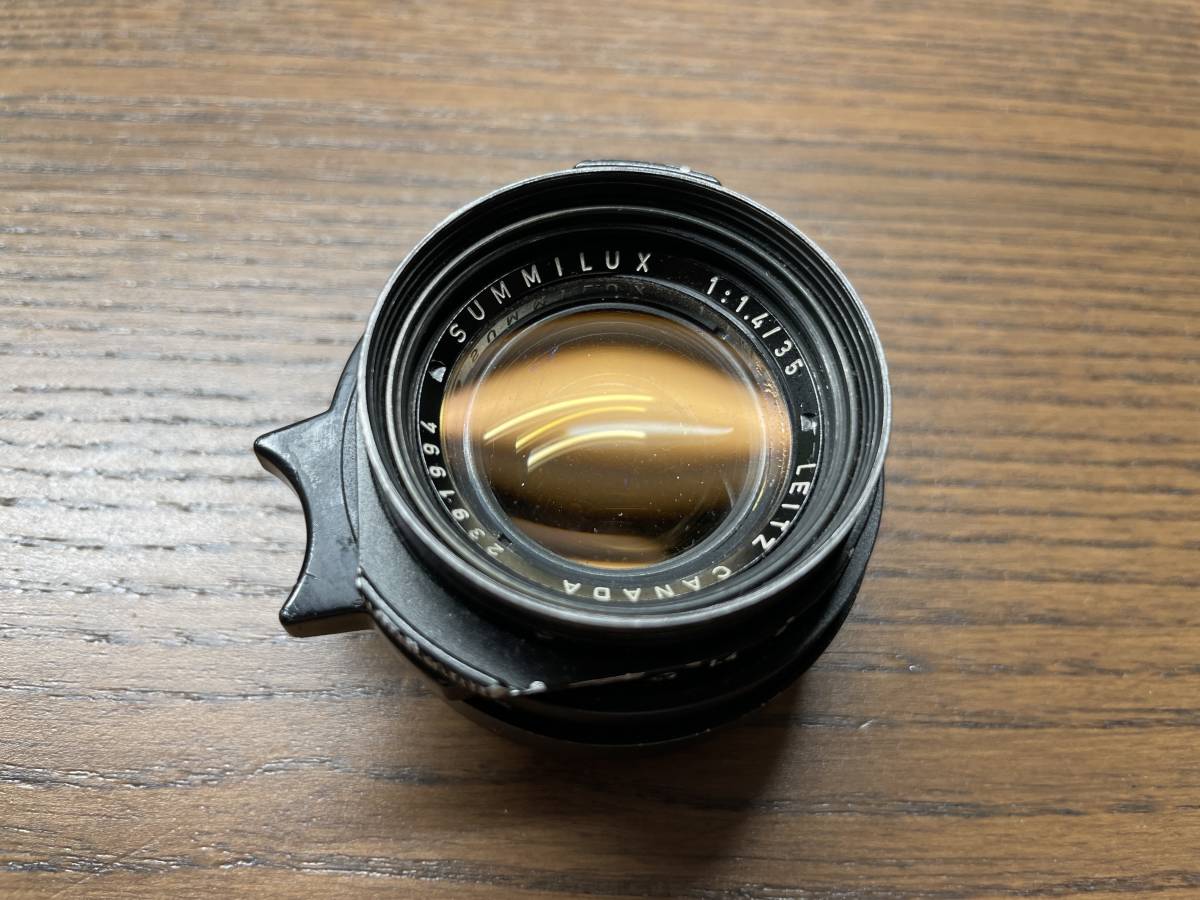 Leitz CANADA SUMMILUX 35mm f1.4 2nd ストッパー無しズミルックス 
