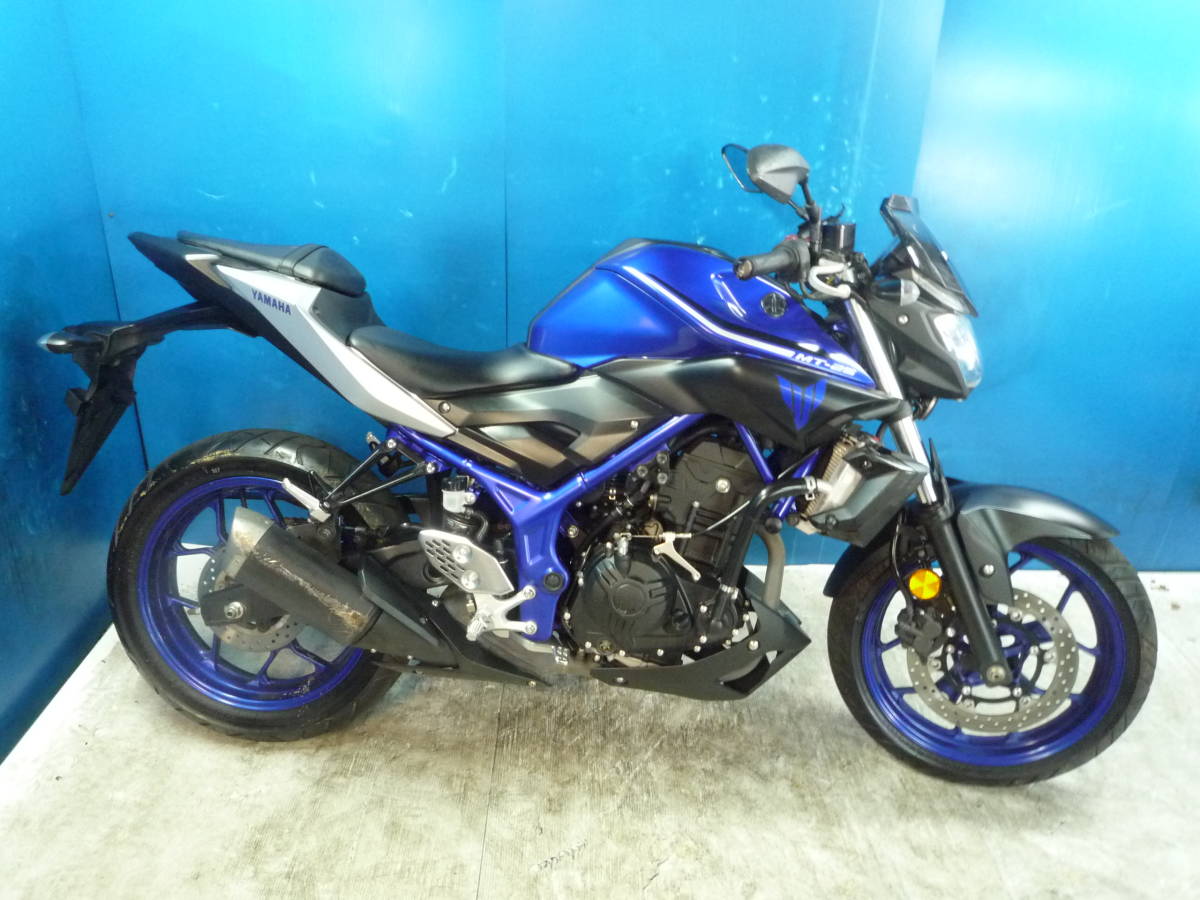 YAMAHA MT-25 銀/青 半額配送キャンペーン 期間限定車体価格 自賠責 