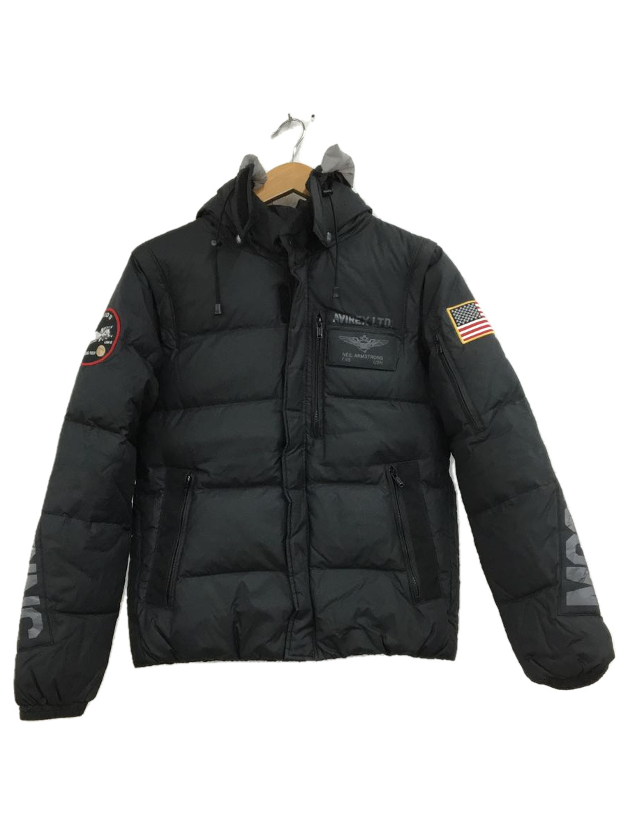 AVIREX/ アヴィレックス/ フード カスタムダウンジャケット/ HOODED CUSTOM DOWNを使った人気ファッションコーディネート -  WEAR ※数日後処分AVIREX ブラック ダウンジャケット フード付き