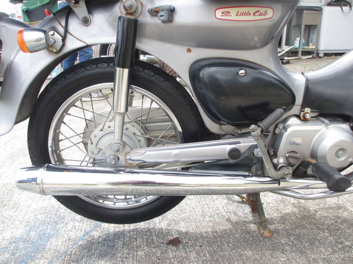 ホンダリトルカブ　実動車　50cc　異音等なし　　 ホンダ C50型 原付５０ｃｃ #スーパーカブ #レストア バイク