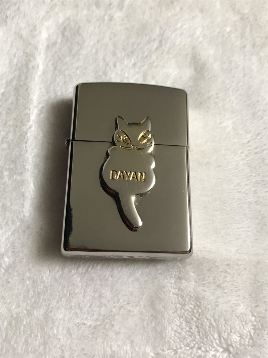 ZIPPO ジッポー ジッポ オイルライター Dayan in Wachifield ダヤン イン わちふぃーるど 池田あきこ 1998年製 中古品　限定品_2