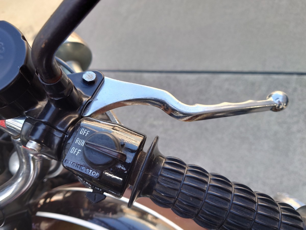 希少 当時物 デッドストック 新品未使用 パワーレバー Z1 Z2 750SS 500SS KH400 KH250 H1 H2 S1 S2 (コミネ イノウエ キジマ Z400FX Z1000J_3