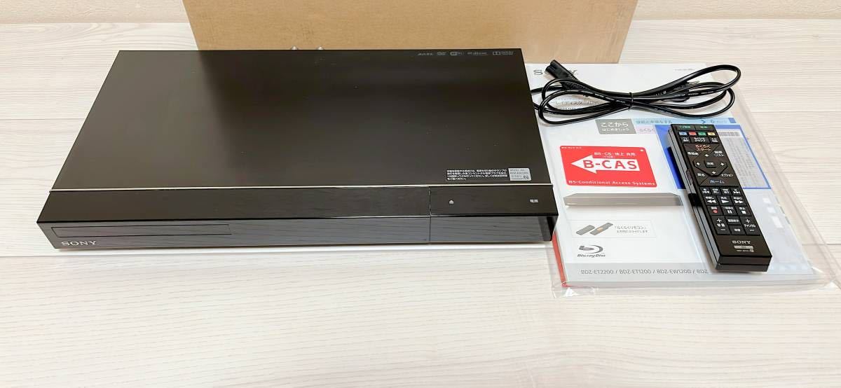 tub23☆SONY BDZ-ET1200 HDD 1TB 換装済 3番組同時録画 ブルーレイ
