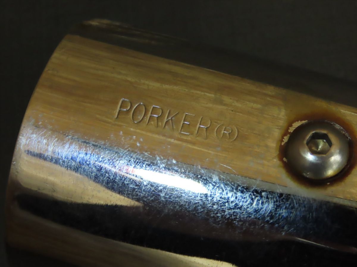 希少 スポーツスター PORKER マフラー ドラッグパイプ ハーレー PORKER
