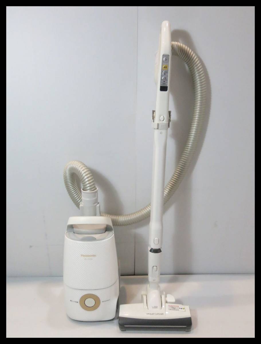 中古 Panasonic Jコンセプト MC-JP510G-W 掃除機 キャニスター 紙