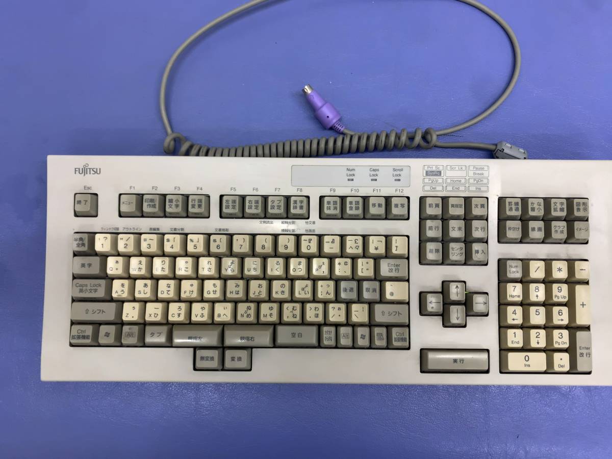 親指シフト 富士通 親指シフトキーボード FMV-KB613 の入札履歴 - 入札