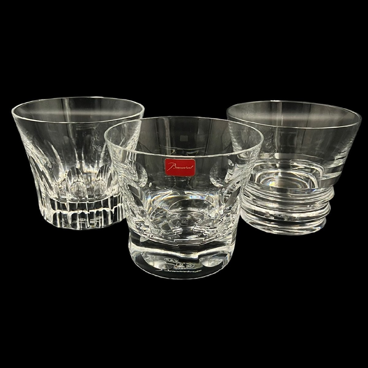 ☆Baccarat バカラ ロックグラス3点セット Beluga ベルーガ Etna 