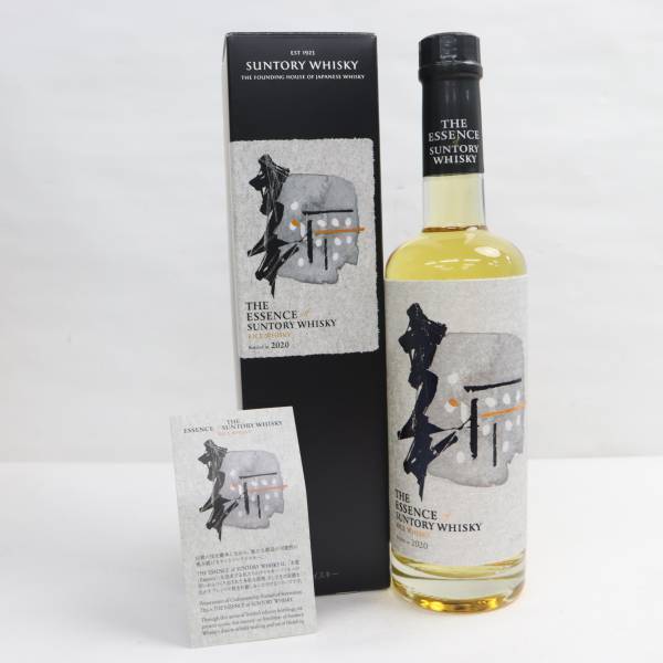 1円～ SUNTORY（サントリー）ザ エッセンス オブ サントリー ライスウイスキー 2020 56％ 500ml X23D030156