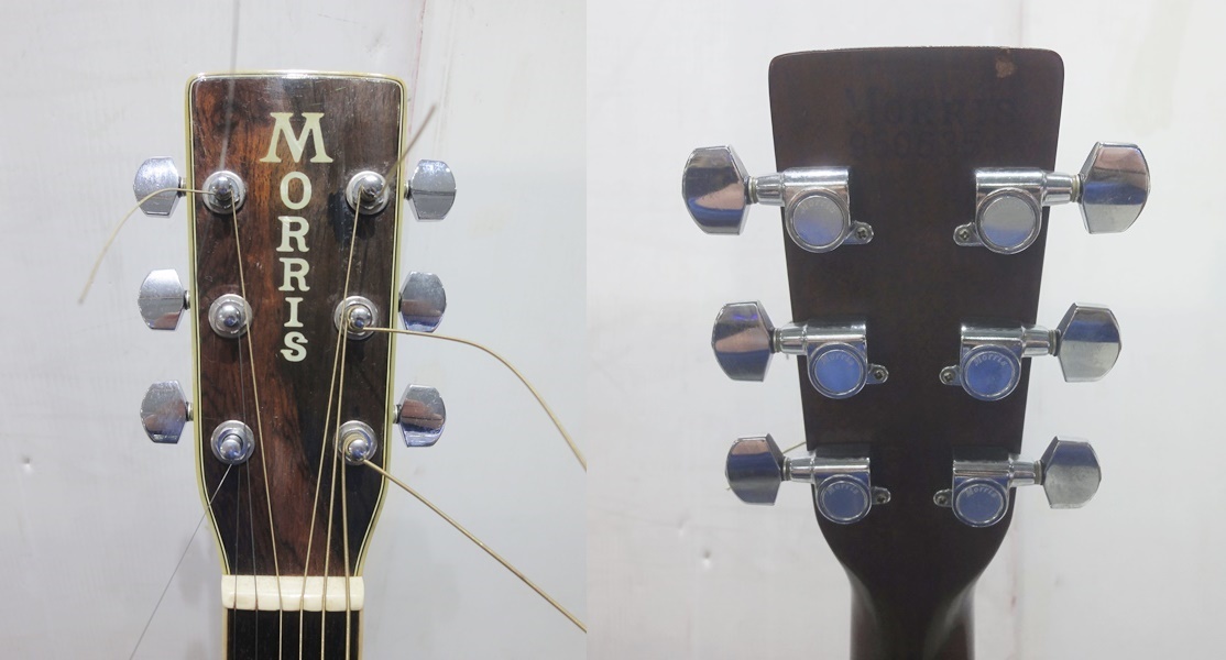 Morris モーリス W-40L レフティ アコギ カタログ付き Morris モーリス W-40L レフティ アコギ カタログ付き 楽器・機材