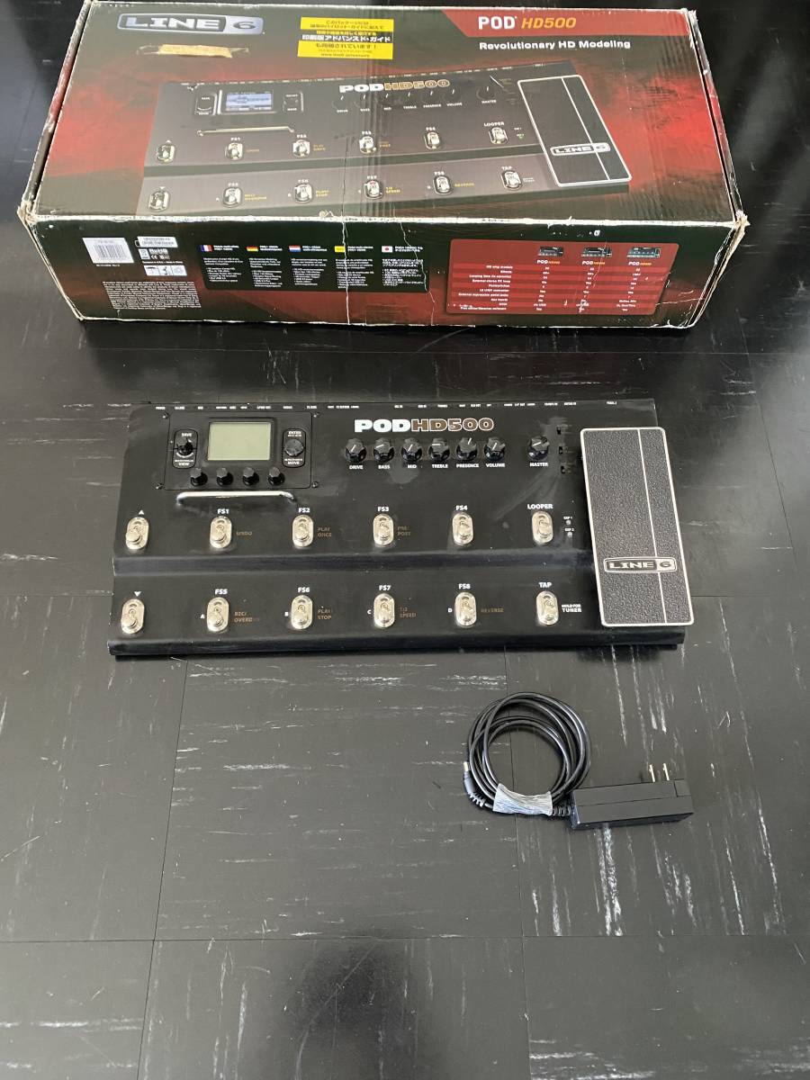☆ Line6 (ライン6) POD アンプシミュレーター HD500 【公式通販】