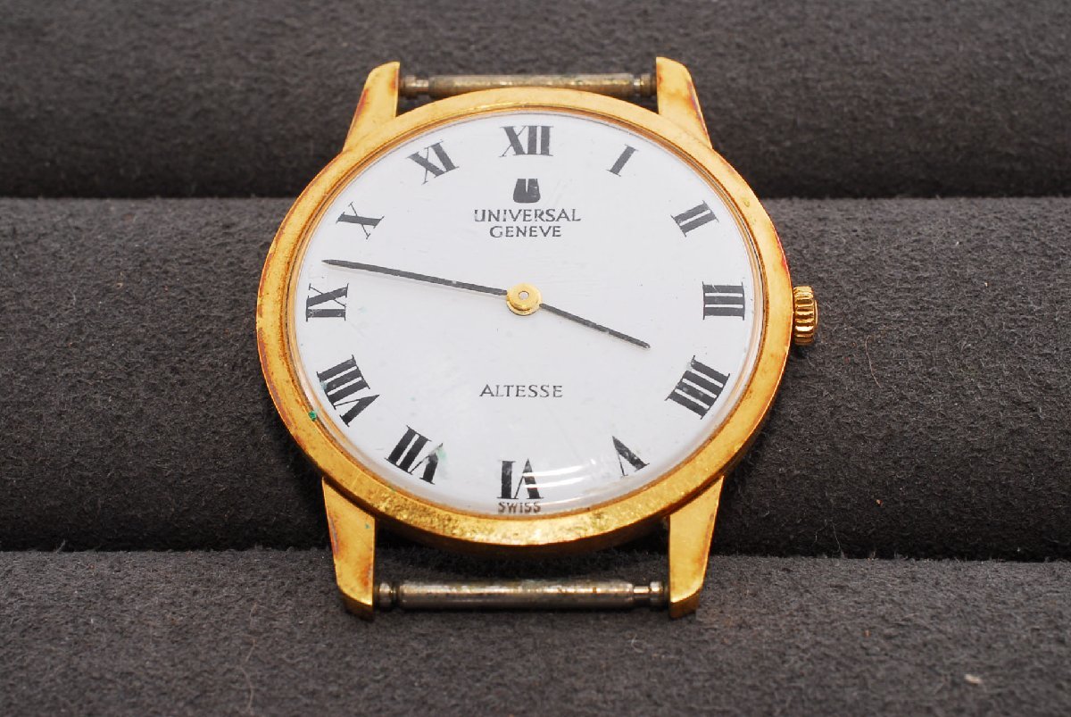 稼動品 ユニバーサルジュネーブ ALTESSE 手巻き アンティーク スクエア