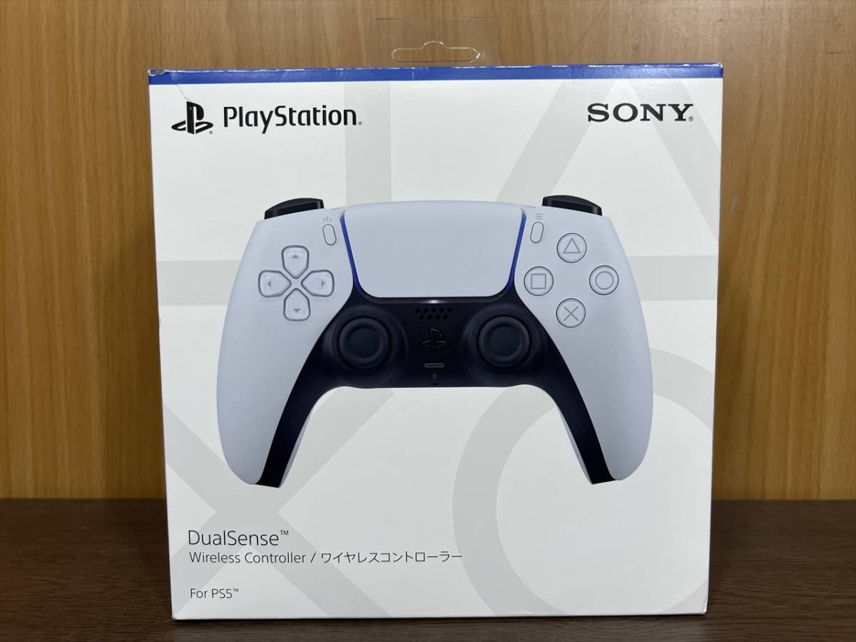 24) PS5 PlayStation5 DualSense ワイヤレスコントローラー ホワイト 