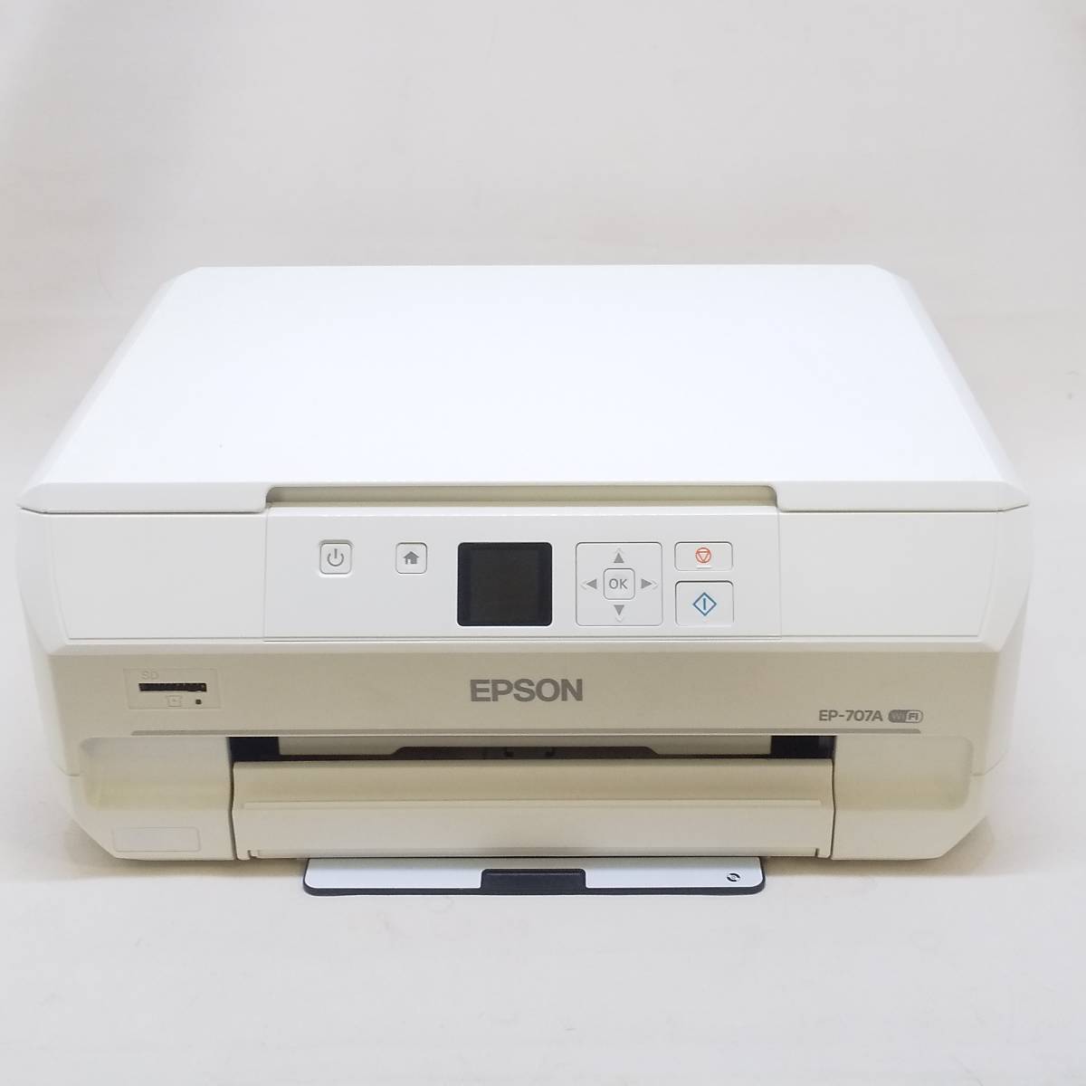 ◆EPSON エプソン EP-707A インクジェット複合機 プリンター 2015年製 通電確認のみ ジャンク◆G0707