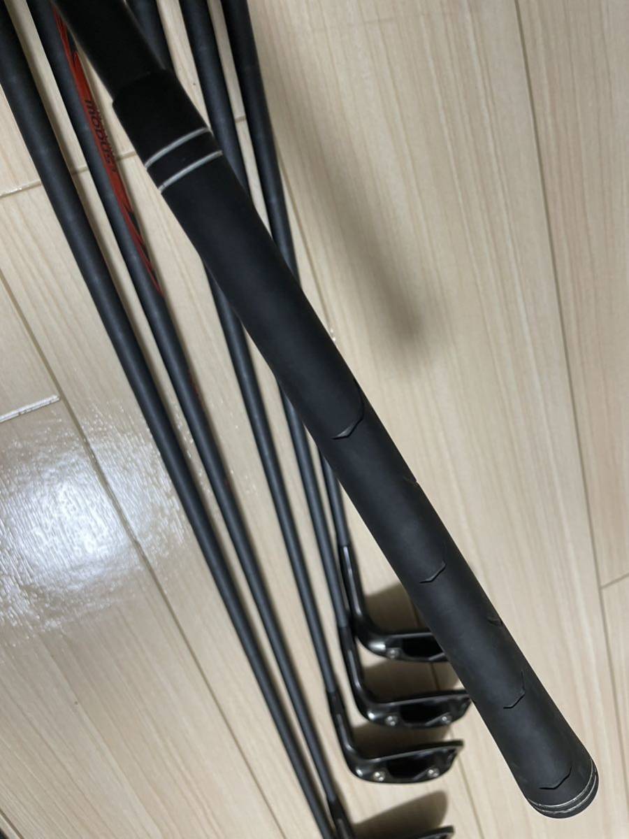 epon AF-505 アイアン BK 70th anniversary 5-P 6本セット NS PRO epon AF-505 アイアン BK 70th anniversary 5-P 6本セット NS PRO