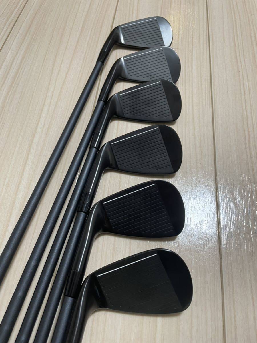 epon AF-505 アイアン BK 70th anniversary 5-P 6本セット NS PRO epon AF-505 アイアン BK 70th anniversary 5-P 6本セット NS PRO